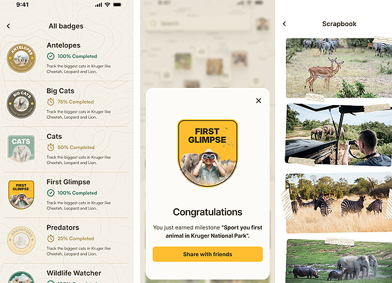 Version of the Kruger Animal Tracker